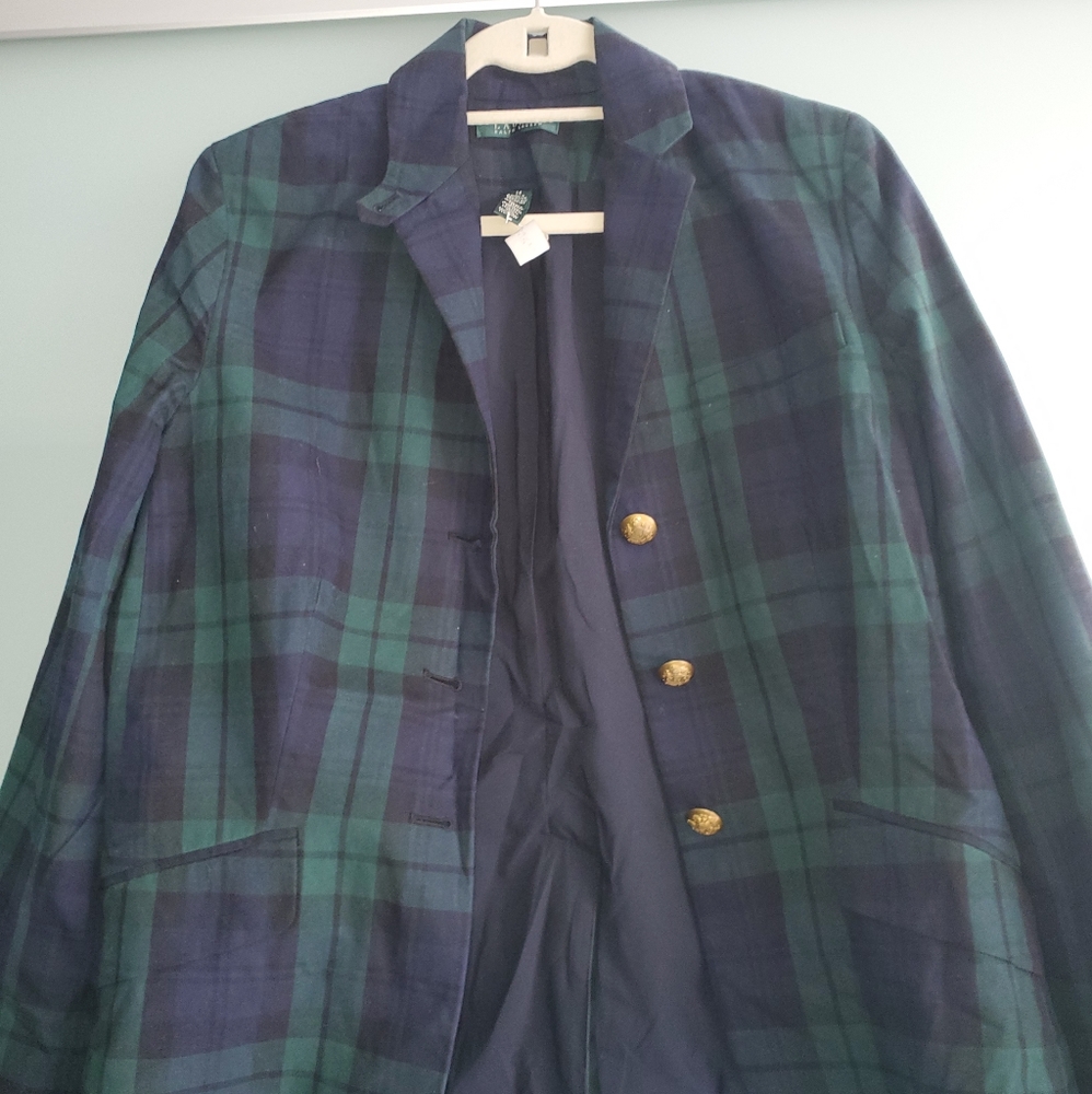 Tartan Plaid Blazer